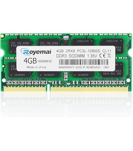 Hynix 4GB DDR3 Memory SO-DIMM 204pin PC3L-12800S 1600MHz